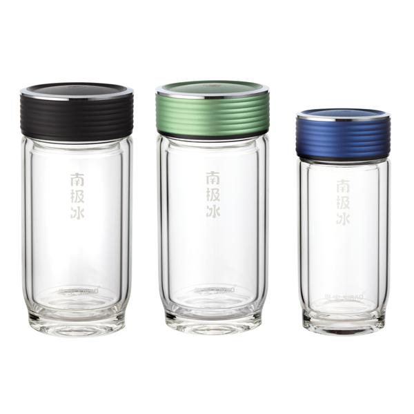 南极冰1号、2号双层玻璃杯